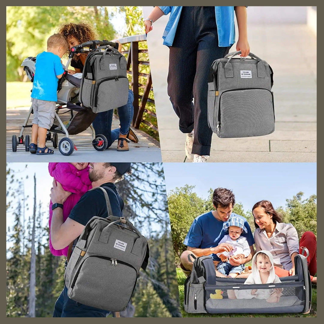 Moms' All-in-One Diaper Bag Backpack