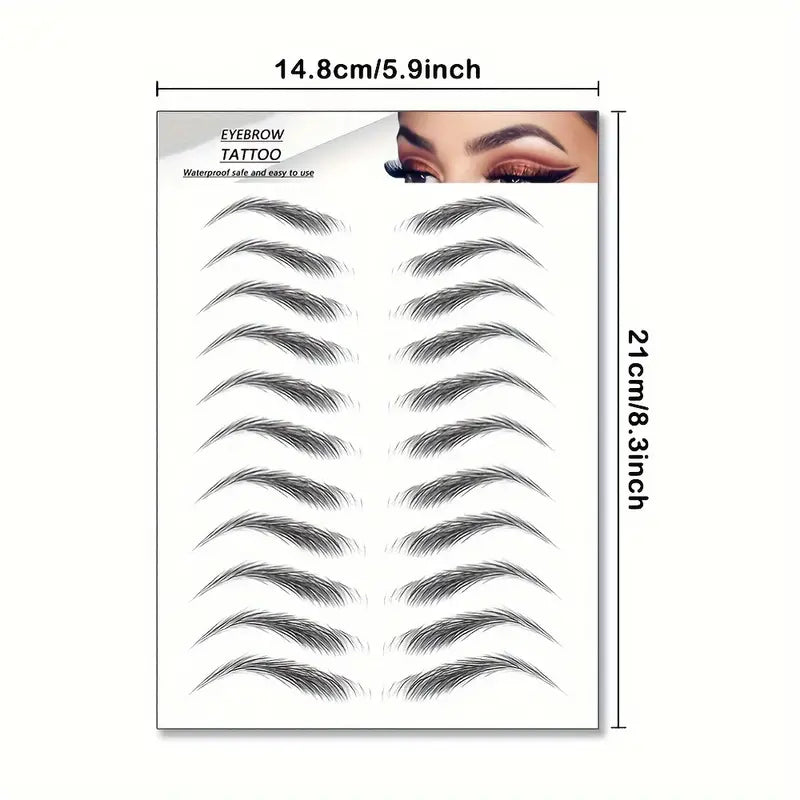 Brow Sculpt - Hair Like Waterproof Eyebrows Tattoo (6D)