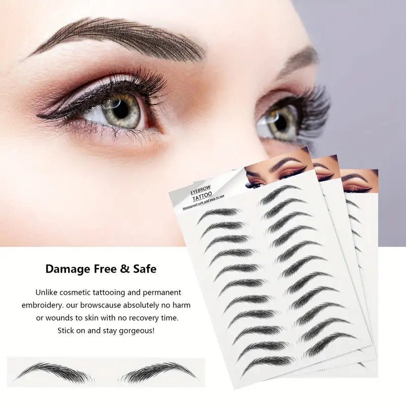 Brow Sculpt - Hair Like Waterproof Eyebrows Tattoo (6D)