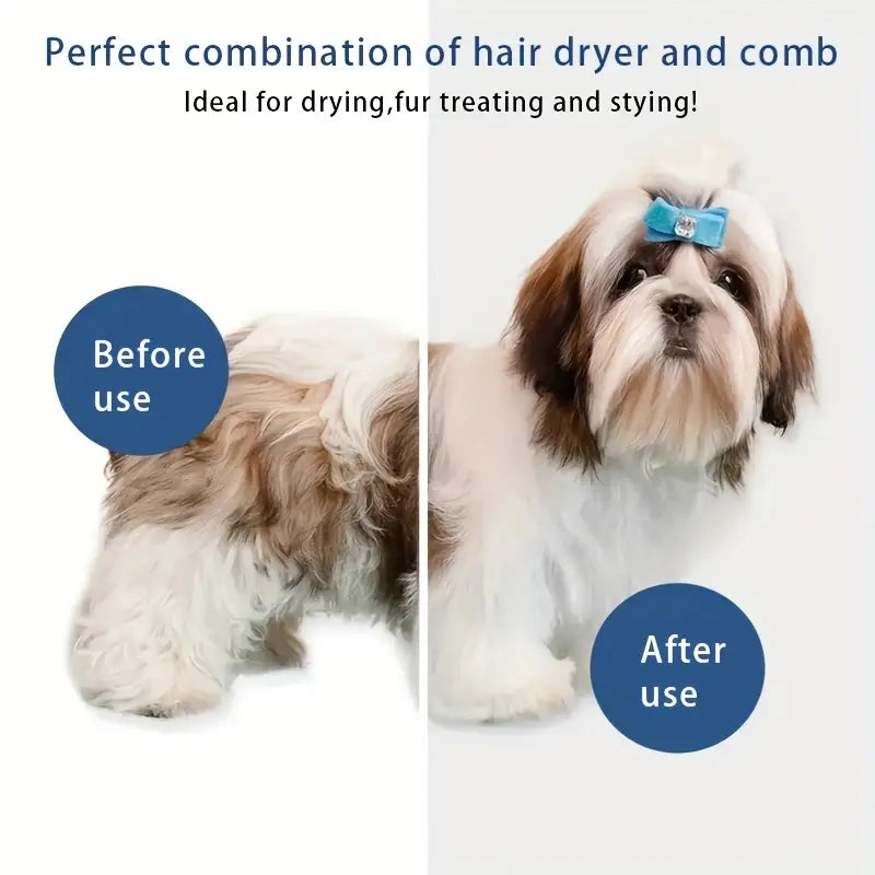 FurEase Pet Dryer & Grooming Brush